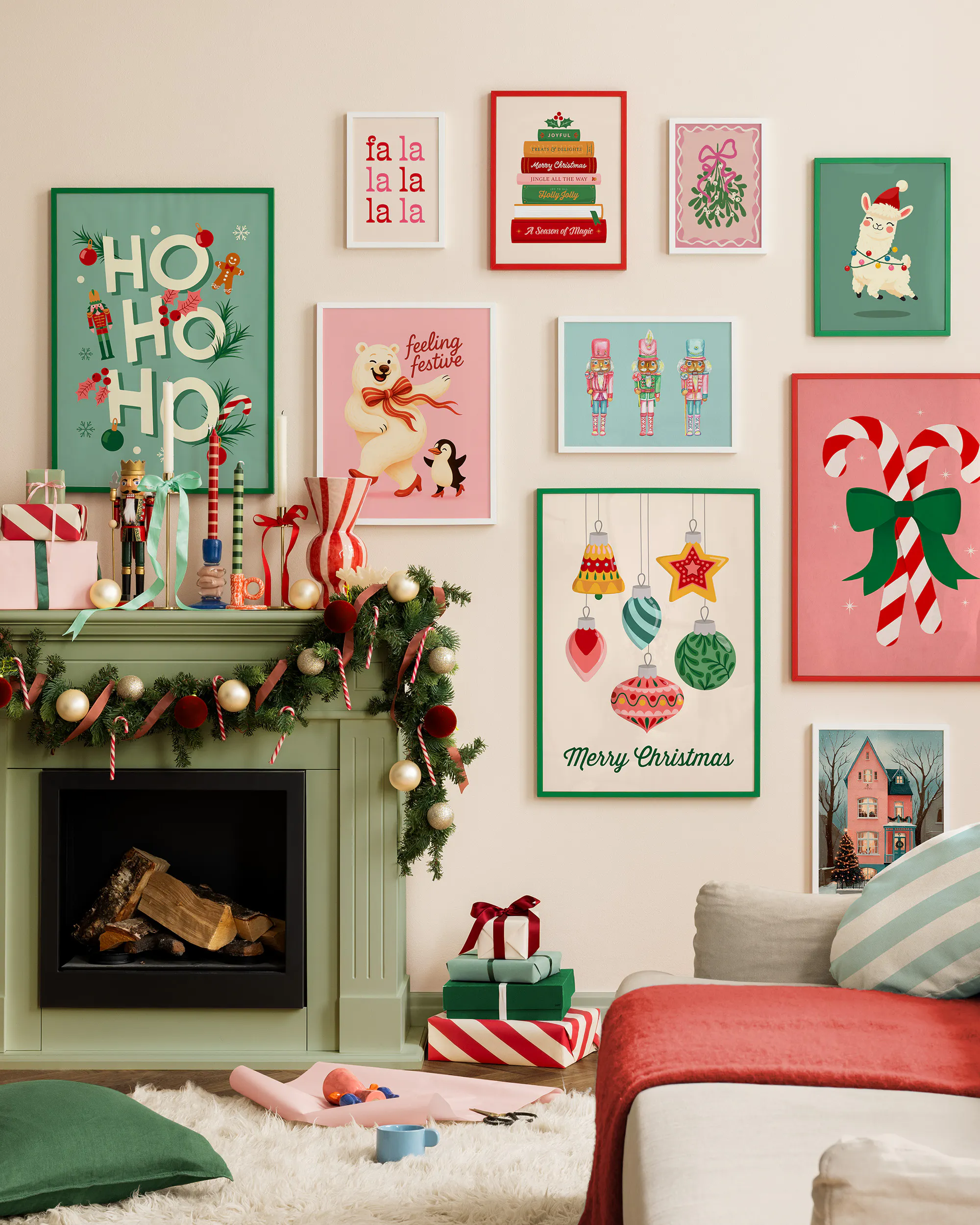 Amscan Holiday Celebrations Wall Poster Collection